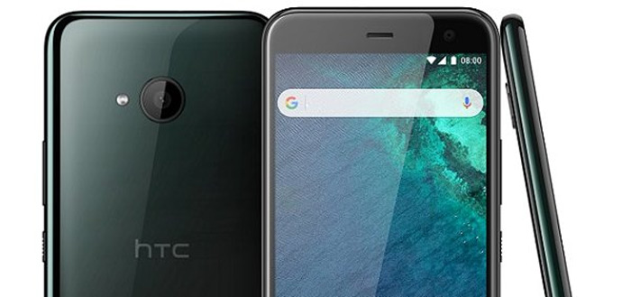 HTC U11 life black header