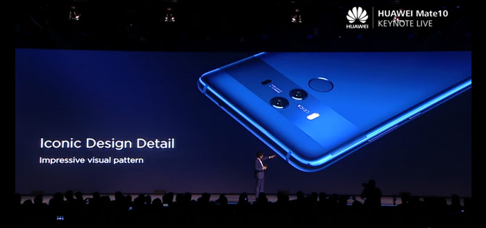 Huawei Mate 10 aankondiging