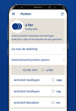 Menzis SamenGezond app