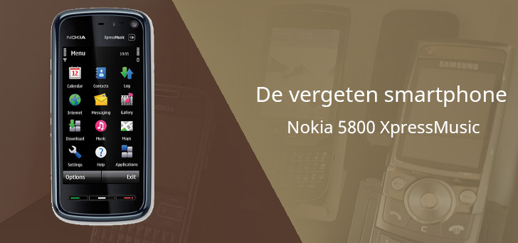 Nokia 5800 XpressMusic vergeten header