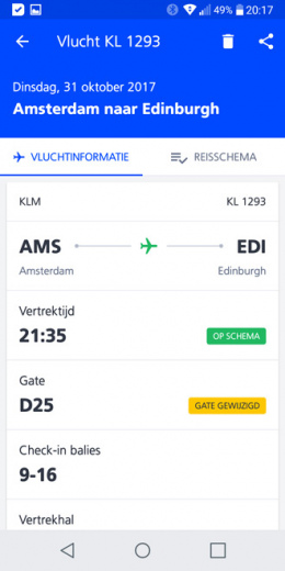 Schiphol app 6.0