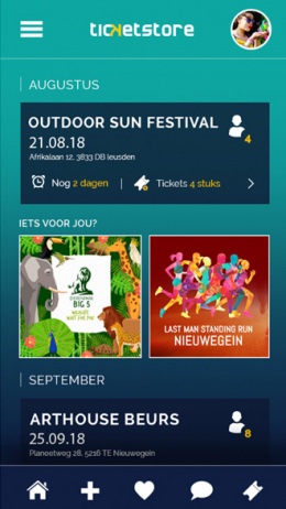 Ticketstore app