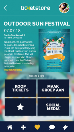 Ticketstore app