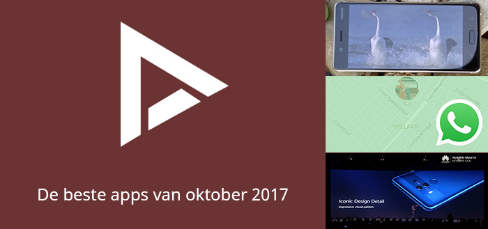 De 8 beste apps van oktober 2017 (+ het belangrijkste nieuws)