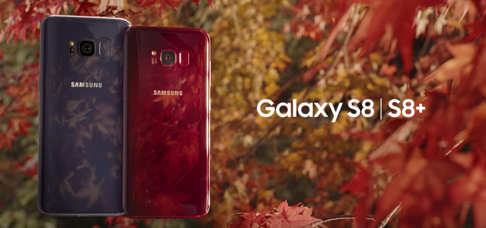 Samsung Galaxy S8 Burgundy Red