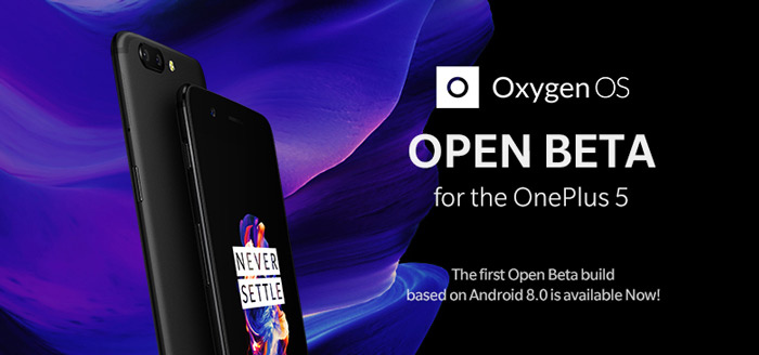 OnePlus 5: eerste open bèta van Android 8.0 Oreo nu beschikbaar