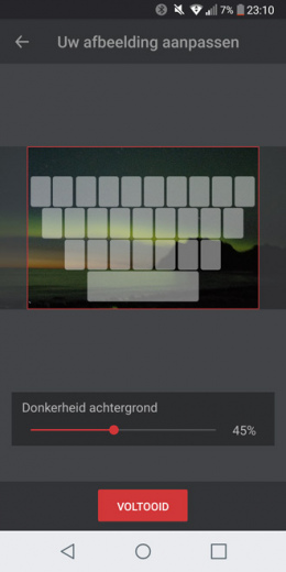 SwiftKey foto thema