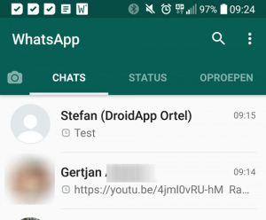 WhatsApp storing 31 december 2017