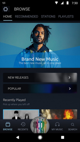 Amazon Music app