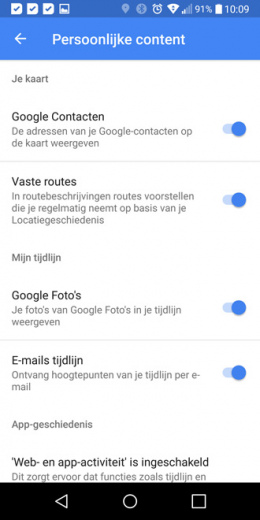 Google Maps 9.68 route