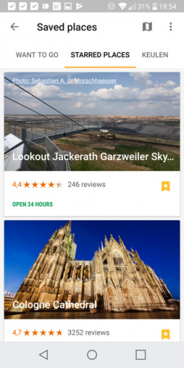 Google Trips 1.6