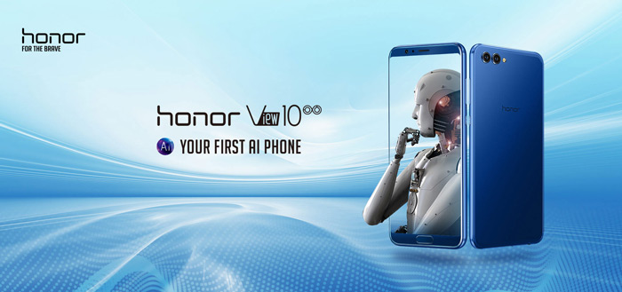 Honor View 10 aangekondigd: high-end smartphone voor Europese markt