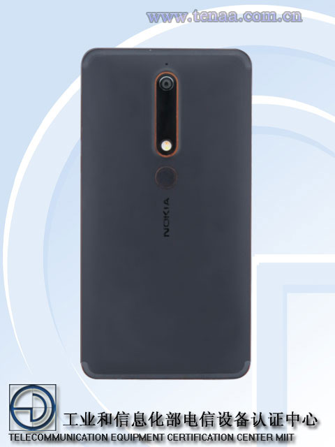 Nokia 6 (2018) TENAA