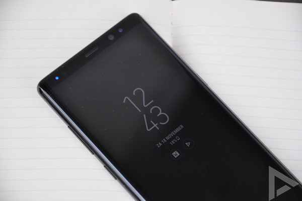 Samsung Galaxy Note 8 LED notificatie
