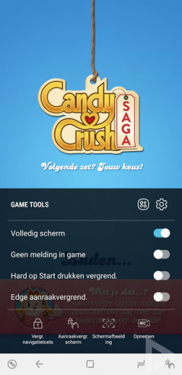 Samsung Galaxy Note 8 Game tools