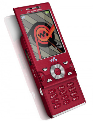 Sony Ericsson W995 red