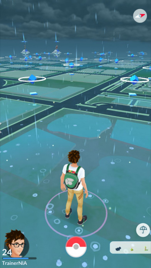 Pokémon Go regen