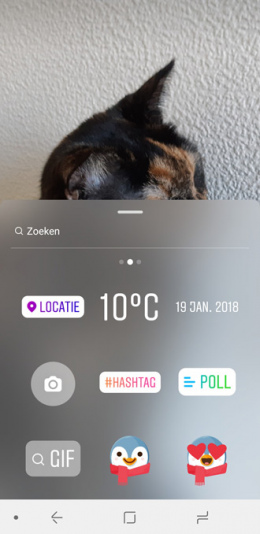 Instagram Gif stickers