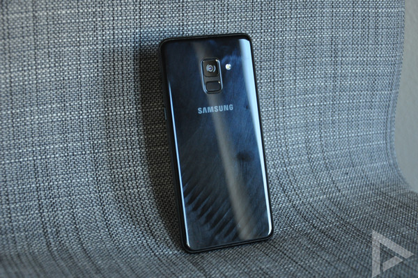 Samsung Galaxy A8 2018 vingerafdrukken
