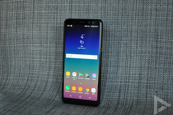 Samsung Galaxy A8 2018 test