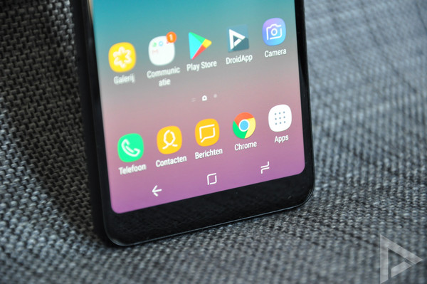 Samsung Galaxy A8 2018 interface