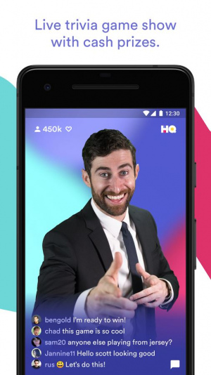 HQ Trivia live