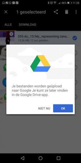 Google Files Go Drive