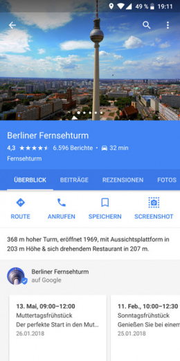 Google Maps 9.71 screenshot