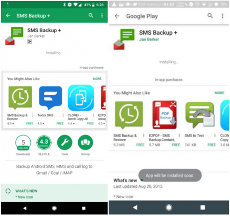 Google Play Store redesign wit