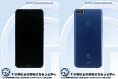 Huawei Y3 Y5 2018 TENAA