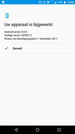 Moto X4 Android 8.0 Oreo
