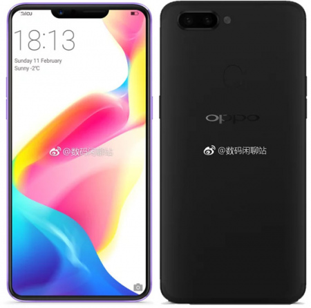 Oppo R15 Oneplus 6 zwart