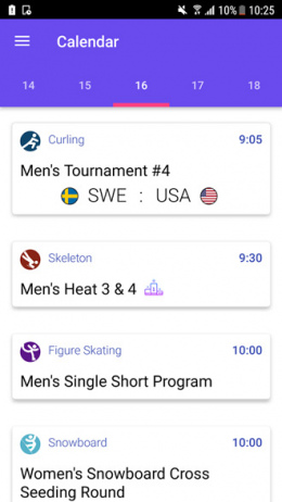 Pyeongchang Gold app