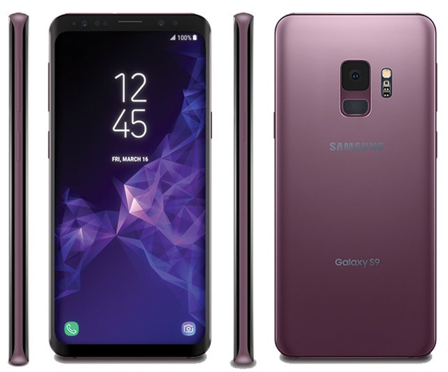 Samsung Galaxy S9 lilac purple