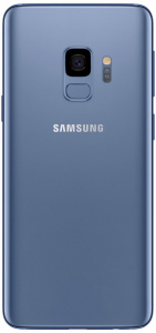 Samsung Galaxy S9 coral blue achter