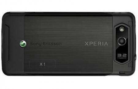 Sony Ericsson Xperia X1 achter