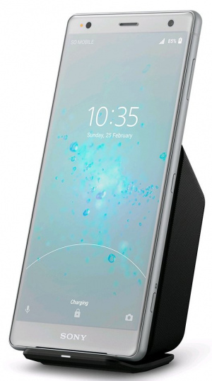 Sony Xperia XZ2 wireless charging