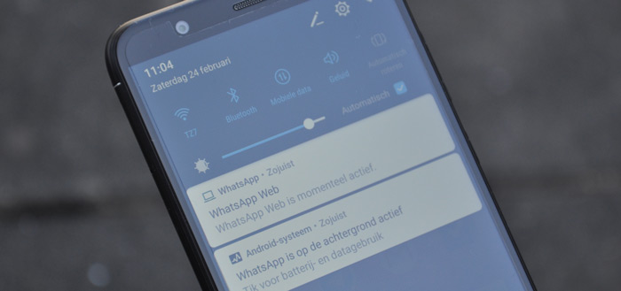 Android 8.0 Oreo tip: melding ‘… is op de achtergrond actief’ verbergen
