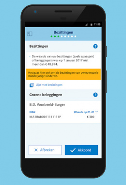 Belastingaangifte 2017 app