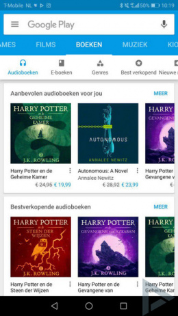 Google Play Store startscherm 04