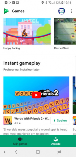 Google Play Instant Games
