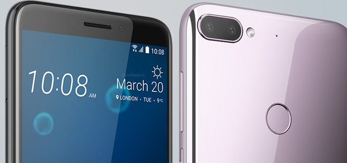 HTC Desire 12 en Desire 12+ officieel aangekondigd: alle details