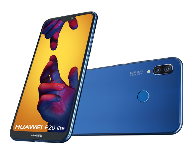 Huawei p20 Lite blauw