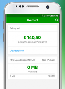 KPN prepaid app