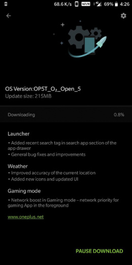 OnePlus 5 5T Open Beta 7 5