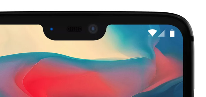 OnePlus 6 notch