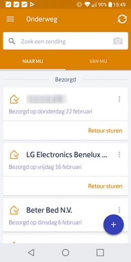 PostNL app