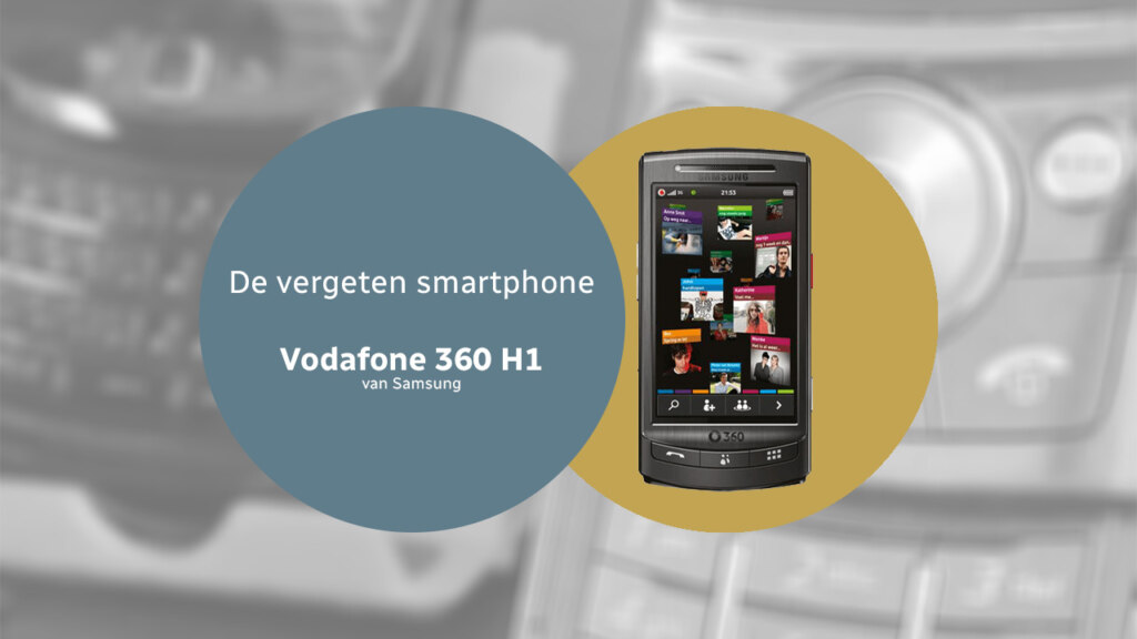 Vodafone 360 H1 vergeten header