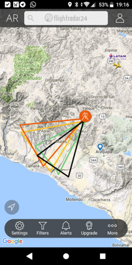 Flightradar24 vulkaan