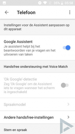 Google Assistent Nederlands 04